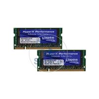 Kingston KHX5300S2LLK2/4G - 4GB 2x2GB DDR2 PC2-5300 Non-ECC Unbuffered 200-Pins Memory