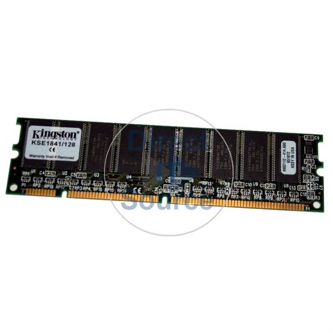 Kingston KSE1841/128 - 128MB SDRAM PC-100 ECC Unbuffered 168-Pins Memory