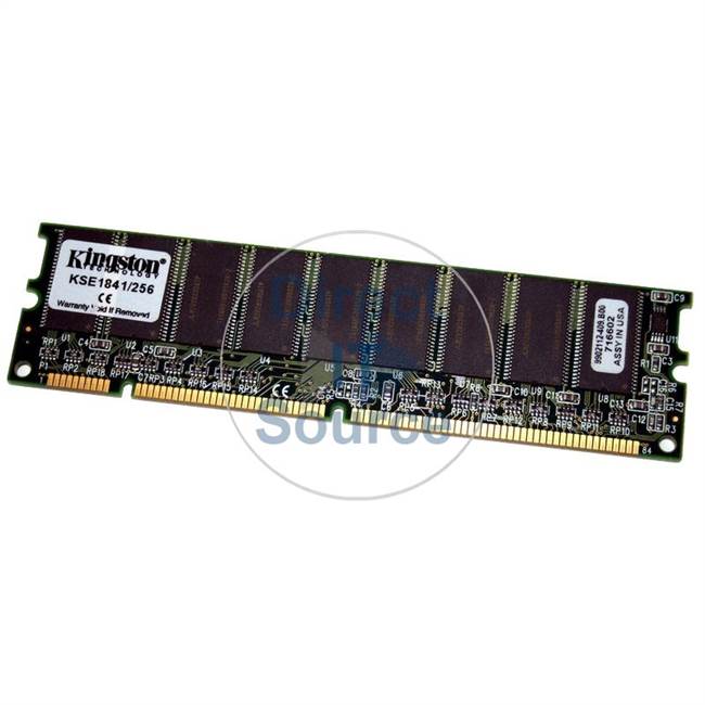 Kingston KSE1841/256 - 256MB SDRAM PC-100 ECC Unbuffered 168-Pins Memory