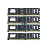 Kingston KSG-AX330K4/4G - 4GB 4x1GB DDR PC-2700 ECC Registered 184-Pins Memory