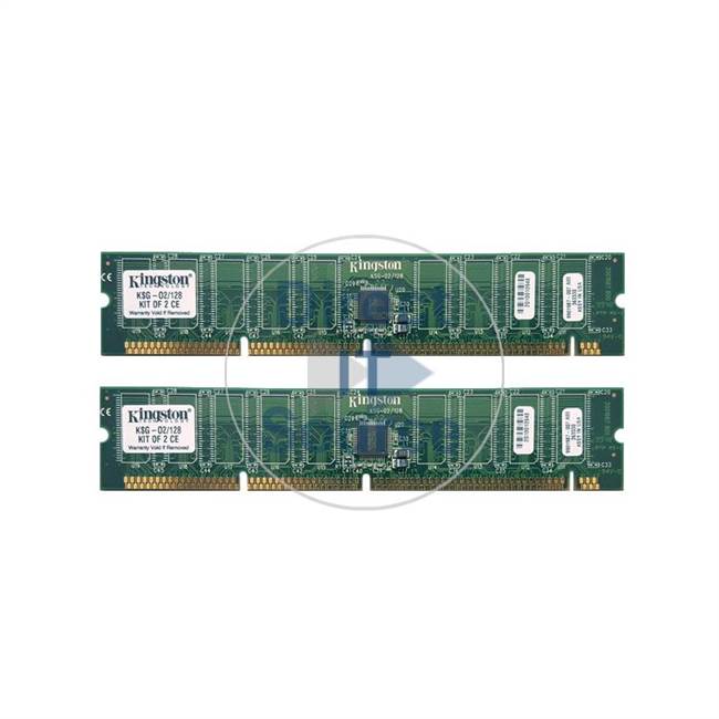 Kingston KSG-O2/128 - 128MB 2x64MB SDRAM ECC 278-Pins Memory