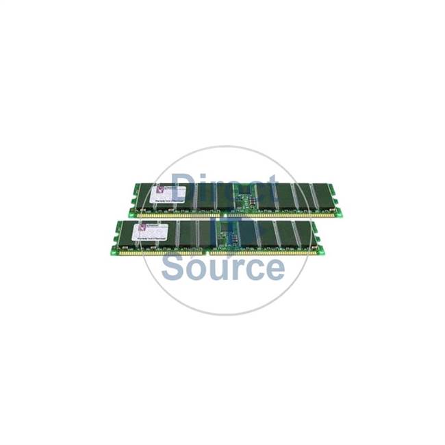 Kingston KSG-ON300/2G - 2GB 2x1GB DDR PC-1600 ECC Registered 184-Pins Memory