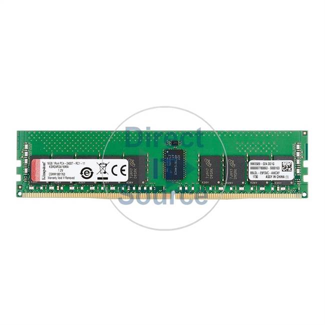 Kingston KSM24RS4/16MAI - 16GB DDR4 PC4-19200 ECC Registered 288-Pins Memory