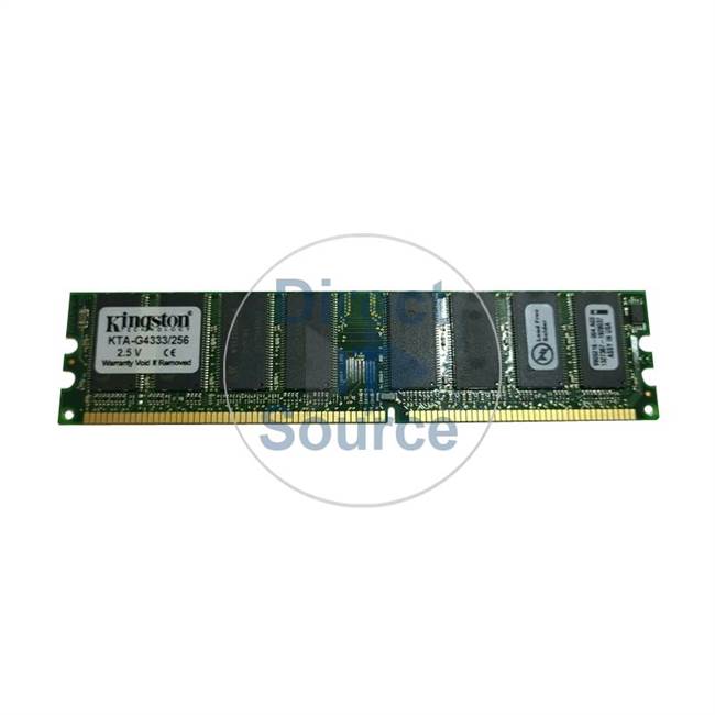 Kingston KTA-G4333/256 - 256MB DDR PC-2700 Non-ECC Unbuffered 184-Pins Memory