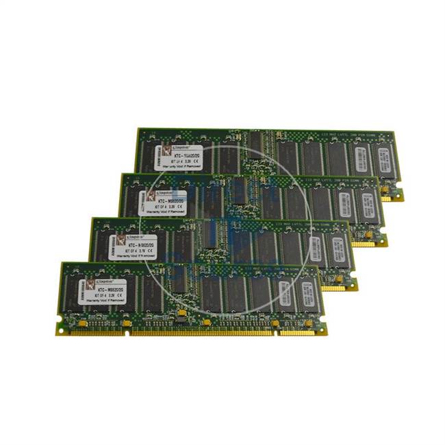 Kingston KTC-MS620/2G - 2GB 4x512MB SDRAM PC-133 ECC Registered 200-Pins Memory