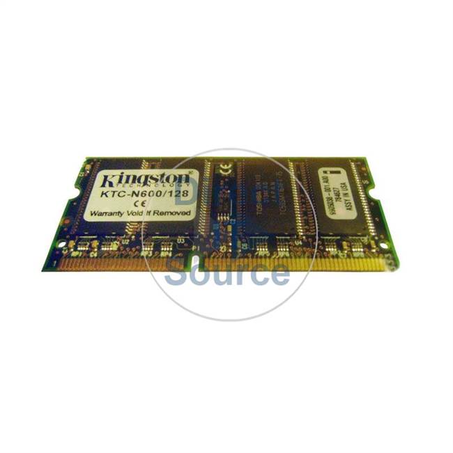 Kingston KTC-N600/128 - 128MB SDRAM PC-133 Non-ECC Unbuffered 144-Pins Memory