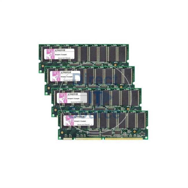 Kingston KTC-PRL100/4096A - 4GB 4x1GB SDRAM PC-100 ECC Registered 168-Pins Memory