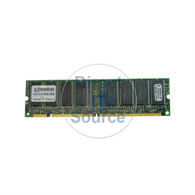 Kingston KTC3088/256 - 256MB SDRAM PC-100 Non-ECC Unbuffered 168-Pins Memory
