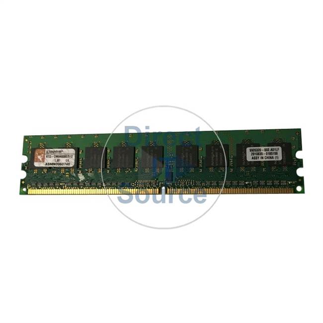 Kingston KTD-DM8400BE/512 - 512MB DDR2 PC2-5300 ECC Unbuffered 240-Pins Memory