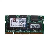 Kingston KTD-INSP8200/1G - 1GB DDR PC-2100 Non-ECC Unbuffered 200-Pins Memory