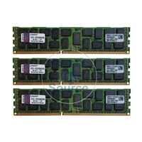 Kingston KTD-PE313K3/12G - 12GB 3x4GB DDR3 PC3-10600 ECC Registered 240-Pins Memory