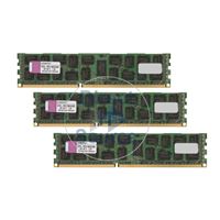 Kingston KTD-PE313K3/24G - 24GB 3x8GB DDR3 PC3-10600 ECC Registered 240-Pins Memory