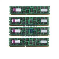 Kingston KTD-PE313K4/32G - 32GB 4x8GB DDR3 PC3-10600 ECC Registered 240-Pins Memory
