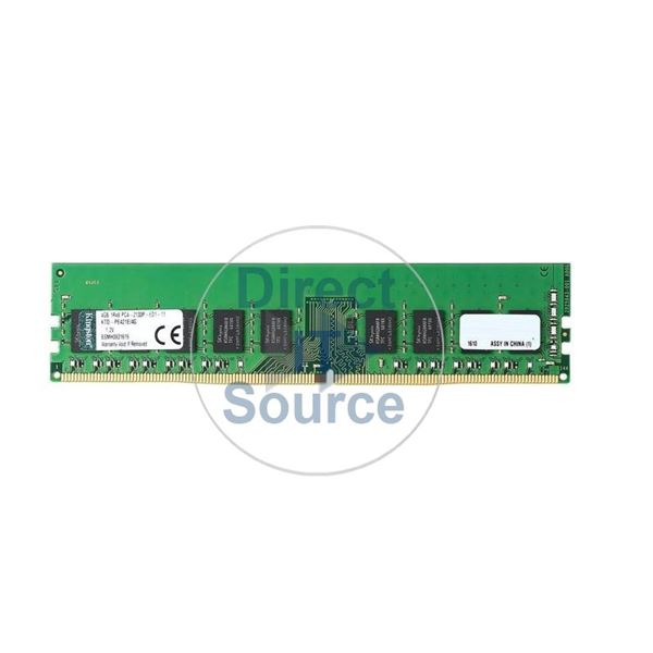 Kingston KTD-PE421E/4G - 4GB DDR4 PC4-17000 ECC Unbuffered 288-Pins Memory