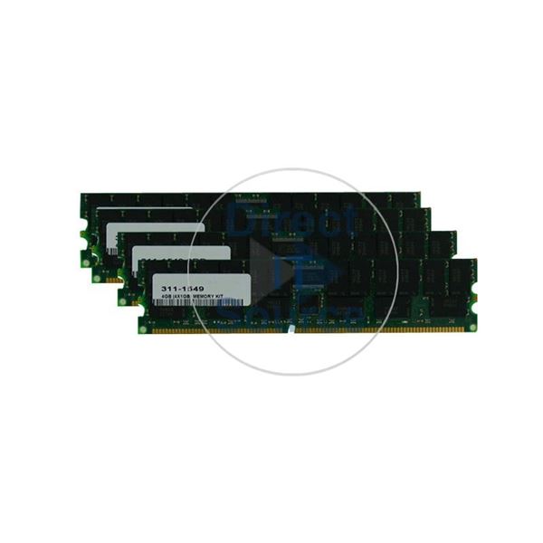 Kingston KTD-PE6600/4G - 4GB 4x1GB DDR PC-2100 Memory