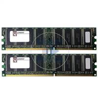 Kingston KTD-WS450/256 - 256MB 2x128MB DDR PC-2100 Non-ECC Unbuffered 184-Pins Memory