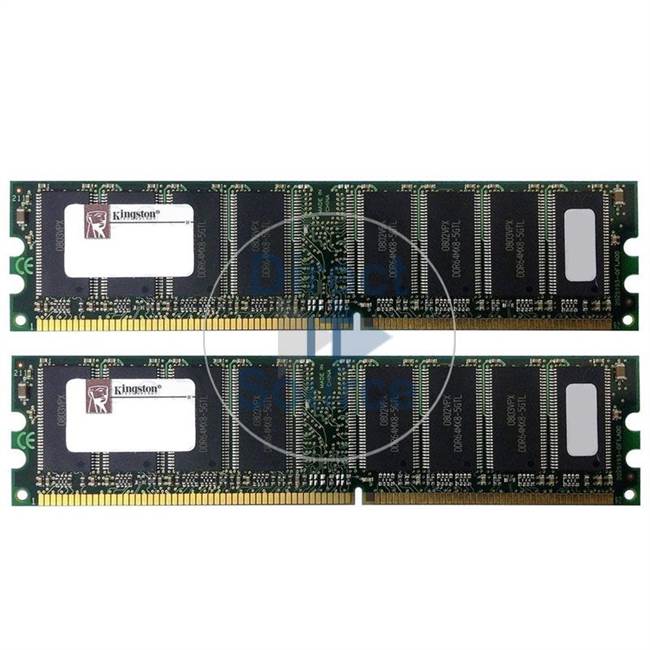 Kingston KTD-WS450/256 - 256MB 2x128MB DDR PC-2100 Non-ECC Unbuffered 184-Pins Memory