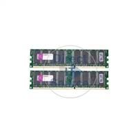Kingston KTD-WS450/512 - 512MB 2x256MB DDR PC-2100 Non-ECC Unbuffered 184-Pins Memory