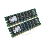 Kingston KTD-WS450E/256 - 256MB 2x128MB DDR PC-2100 ECC Unbuffered 184-Pins Memory