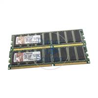 Kingston KTD-WS450E/512 - 512MB 2x256MB DDR PC-2100 ECC Unbuffered 184-Pins Memory