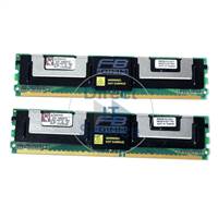 Kingston KTD-WS533/1G - 1GB 2x512MB DDR2 PC2-4200 ECC Fully Buffered 240-Pins Memory