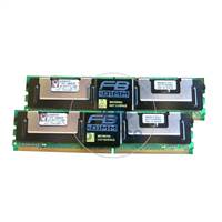 Kingston KTD-WS533/2G - 2GB 2x1GB DDR2 PC2-4200 ECC Fully Buffered 240-Pins Memory