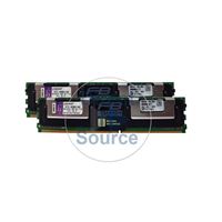 Kingston KTD-WS667/16G - 16GB 2x8GB DDR2 PC2-5300 ECC Fully Buffered 240-Pins Memory