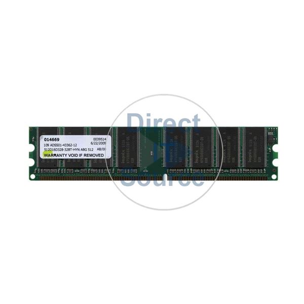Kingston KTD8300/512 - 512MB DDR PC-3200 184-Pins Memory