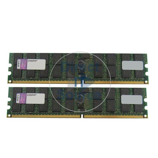 Kingston KTH-BL495K2/2G - 2GB 2x1GB DDR2 PC2-6400 ECC Registered 240-Pins Memory