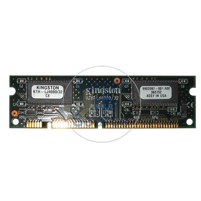 Kingston KTH-LJ4000/32 - 32MB SDRAM PC-66 Non-ECC Unbuffered 100-Pins Memory