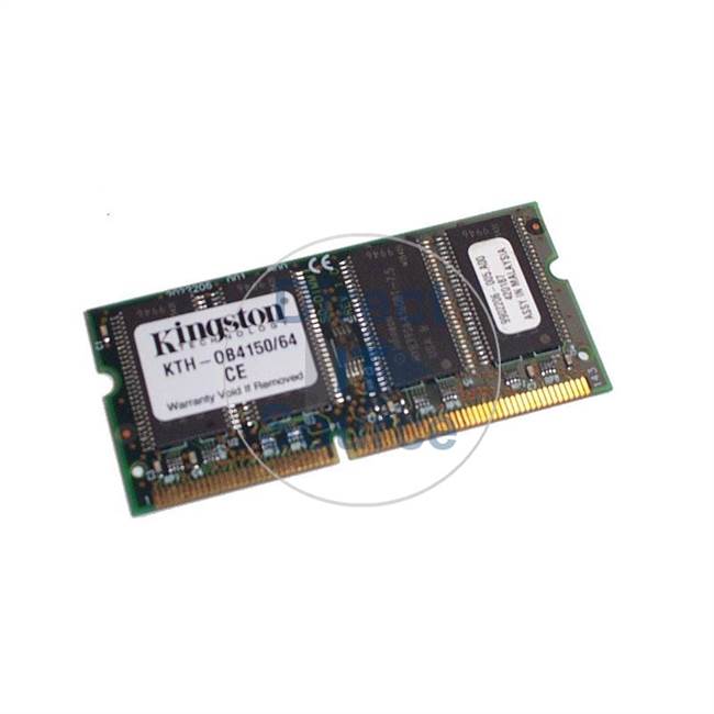 Kingston KTH-OB4150/64 - 64MB SDRAM PC-100 Non-ECC Unbuffered 144-Pins Memory