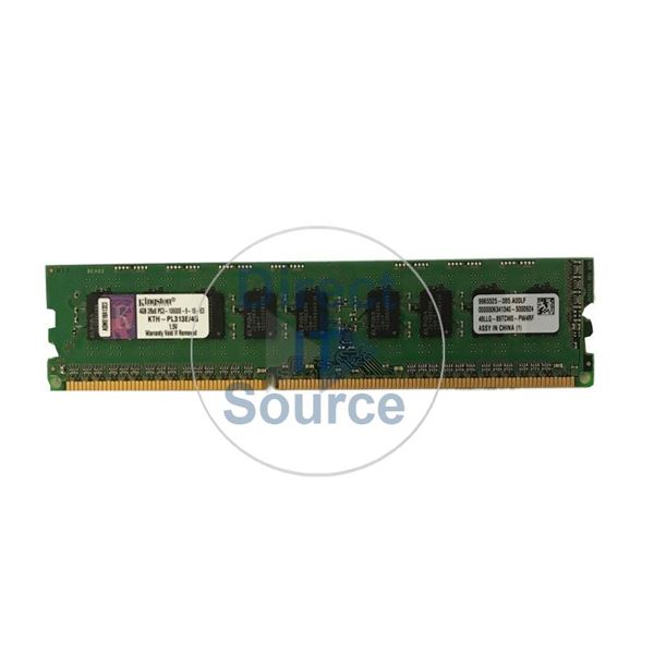 Kingston KTH-PL313E/4G - 4GB DDR3 PC3-10600 ECC Unbuffered 240-Pins Memory
