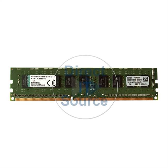 Kingston KTH-PL313E/8G - 8GB DDR3 PC3-10600 ECC Unbuffered 240-Pins Memory