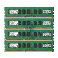 Kingston KTH-PL313EK4/32G - 32GB 4x8GB DDR3 PC3-10600 ECC Unbuffered 240-Pins Memory