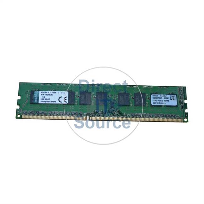 Kingston KTH-PL318E/8G - 8GB DDR3 PC3-14900 ECC Unbuffered 240-Pins Memory
