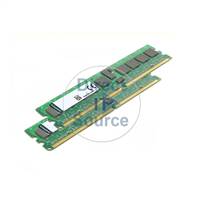 Kingston KTH-RX2660K2/2G - 2GB 2x1GB DDR2 PC2-4200 ECC Registered 240-Pins Memory