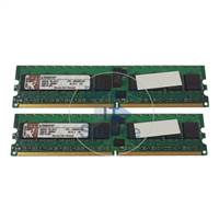 Kingston KTH-RX2660K2/4G - 4GB 2x2GB DDR2 PC2-4200 ECC Registered 240-Pins Memory