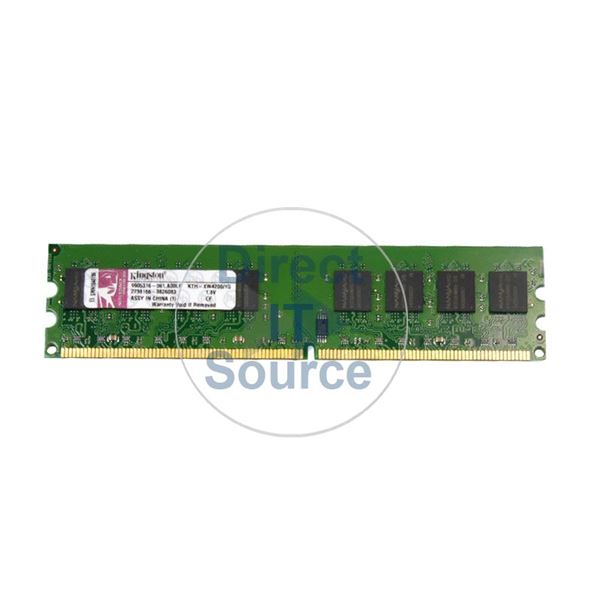 KINGSTON KTH-XW4200/1G - 1GB DDR2 PC2-3200 Non-ECC Unbuffered 240-Pins Memory