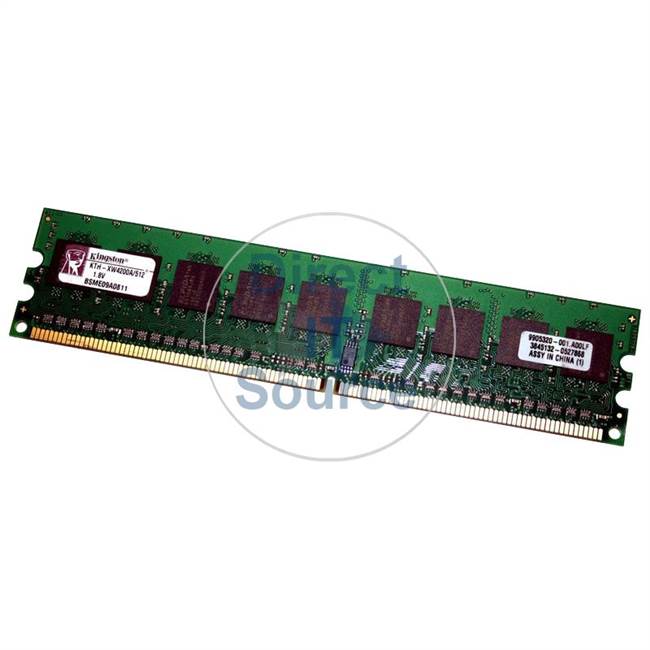 Kingston KTH-XW4200A/512 - 512MB DDR2 PC2-4200 ECC Unbuffered 240-Pins Memory