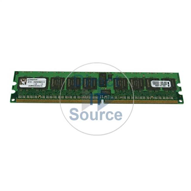 Kingston KTH-XW8200/512 - 512MB DDR2 PC2-3200 ECC Registered 240-Pins Memory