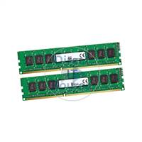 Kingston KTL-TS100K2/2G - 2GB 2x1GB DDR2 PC2-6400 ECC Unbuffered 240-Pins Memory
