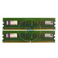 Kingston KTL-TS100K2/4G - 4GB 2x2GB DDR2 PC2-6400 ECC Unbuffered 240-Pins Memory