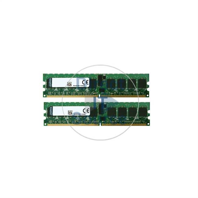 Kingston KTM-JS22K2/4G - 4GB 2x2GB DDR2 PC2-5300 ECC Registered 240-Pins Memory