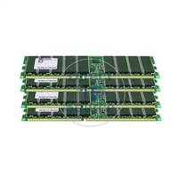 Kingston KTM-P615/1G - 1GB 4x256MB DDR PC-2100 ECC Registered Memory