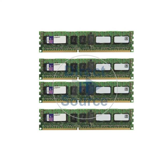 Kingston KTM-SX316SK4/16G - 16GB 4x4GB DDR3 PC3-12800 ECC Registered 240-Pins Memory