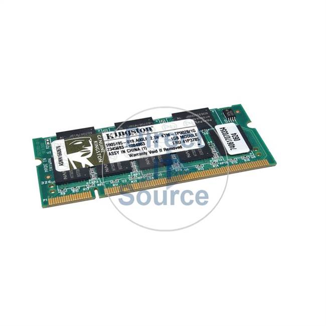 Kingston KTM-TP0028/1G - 1GB DDR PC-2100 Non-ECC Unbuffered 200-Pins Memory