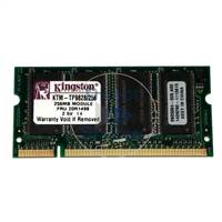Kingston KTM-TP9828/256 - 256MB DDR PC-2700 Non-ECC Unbuffered 200-Pins Memory
