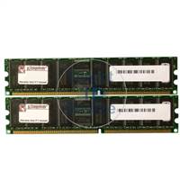 Kingston KTM3233/1G - 1GB 2x512MB DDR PC-3200 ECC Registered 184-Pins Memory