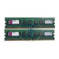 Kingston KTM5149/2G - 2GB 2x1GB DDR2 PC2-4200 ECC Unbuffered 240-Pins Memory