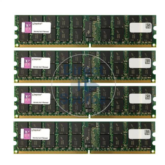 Kingston KTS-M3000K4/32G - 32GB 4x8GB DDR2 PC2-5300 ECC Registered 240-Pins Memory